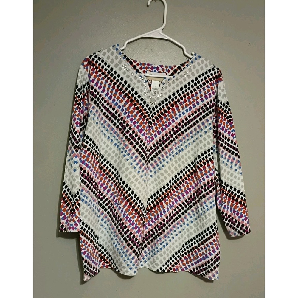 Alfred Dunner  Womens Top Size 1X